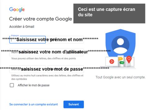 créer une adresse gmail